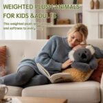 Weighted Plush Animal for Adults, Calming Hugging Pillow for Anxiety & Sleep Support, Soft Stuffed Panda Toy for Stress Relief (45cm Koala) - Image 5