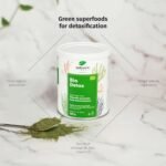 Nature's Finest by Nutrisslim Bio Detox Mix with Wheatgrass, Chlorella & Spirulina - Natural Detox Drink for Body Cleanse, Gut Health & Colon Cleanse - High Fibre & Protein Content - 250 g, Vegan - Image 5