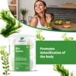 Nature's Finest by Nutrisslim Bio Detox Mix with Wheatgrass, Chlorella & Spirulina - Natural Detox Drink for Body Cleanse, Gut Health & Colon Cleanse - High Fibre & Protein Content - 250 g, Vegan - Image 6