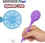 Digital Stress Pen | Gear Operated Toy | Unique Desktop Device for Anxiety Management and Distraction (D, 19X5. 5cm) - Image 4