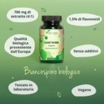 Vegavero Organic Hawthorn Berry Capsules | 2800 mg (4:1 Extract) | NO Additives | Lab-Tested | Natural Antioxidants Supplement | Vegan - Image 4