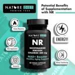 NAD+ Booster - NR - 300mg Nicotinamide Riboside - 60 Vegan Capsules - Supports Healthy Aging - by Nature Diet - Image 5