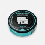 BELTER Focus - Fresh Mint - Caffeine Pouches - Bundle Pack - 45 Count - Fast-Acting - Zero-Calorie Energy Boost - 96mg Caffeine Per Pouch - Sports, Gym, Gaming, & Work - Image 3