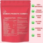Women's Probiotic Gummies，Women's Exclusive pH Balanced probiotics, enriched with 5 Billion CFUs of Active Bacteria, Cranberry Flavor, Providing Care for Intimate Health（120） - Image 5