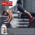Testoraise (2 Pack) Testosterone Supplements for Men, Natural Testosterone Booster with Herbal Extracts, Vitamins & Minerals, 60 Days Supply - Image 5