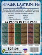Finger Labyrinth Activity Pages Pack 3: Focus Tools for Stress, Anxiety & Attemtion Management - Image 3