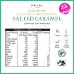 Jade & Joy Collagen Protein Bars, Salted Caramel, 15g Protein, 2.5g Plant Collagen, Hyaluronic Acid, Low Sugar, Low Calories, Gluten Free, Dairy Free, added Vitamins & Minerals, 12x50g - Image 3