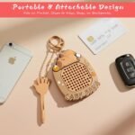 3Pcs Fidget Keyring With Magnetic Drawing Board And Maze Map, 2-In-1 Sensory Fidget Toys For Adults And Kids, Pocket-Sized Stress Relief Keychain For Anxiety, Focus, ADHD, Autism Support - Image 8