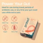 Probio7 Boulardii Max | Targeted Travel Gut Support | Saccharomyces Boulardii Supplement for Gut Repair & Digestive Health | 10 Billion CFU, Probiotics for Gut Health Support - 80 Capsules - Image 6