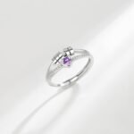 Robte Brass Thumb Rings with Heart and Spinner Beads Designs Comfortable for Anxiety Relief and Stress Management - Image 5