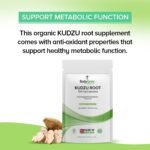 Kudzu Root Capules - 750mg High Strength Extract Relieves Headaches Joints Discomfort Anti Inflammatory Natural Vegan Supplement - 30 Capsules 1 Month Supply - Image 8