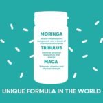 Testosterone Booster for Men – High Strength Testosterone Supplements with Tribulus 90% Saponins, Moringa, Maca & Fenugreek – Natural T-Booster – 60 Vegan Capsules – Made in Italy by RedMoringa - Image 3