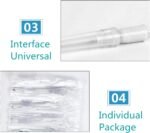 20-Pack Enema Nozzle Tips, Home Enema Colonic Irrigation Kit, Enema Supplies Colon Tube, Flexible Silicone Comfort Enema Head, Colonic Nozzle for Constipation Enema Colon Hydrotherapy System - Image 5