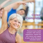 Healthspan Osteo Complete Bone Support | 240 Vanilla Chewable Tablets | Bone, Teeth & Muscle Health | with Vitamin D3, Zinc, Calcium, Magnesium, Boron & Copper | Vegetarian - Image 4