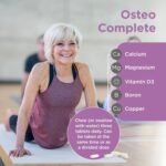 Healthspan Osteo Complete Bone Support | 240 Vanilla Chewable Tablets | Bone, Teeth & Muscle Health | with Vitamin D3, Zinc, Calcium, Magnesium, Boron & Copper | Vegetarian - Image 5
