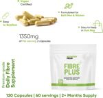 Fibre Plus by Freak Athletics - Daily Fibre Supplement - Premium Fibre Capsules with Psyllium Husk, Chia Seed, Baobab Fruit - Image 6