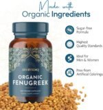 Ayurvediq Organic Fenugreek Capsules - 120 Vegan High Strength Fenugreek Powder Capsules for Lactating Mums, Hormonal & Blood Sugar Balance, Natural Supplements for Digestion - Image 6
