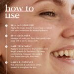 Fushi Organic Jojoba Oil 100 ml | Fresh-Pressed| Rich in Vitamin E | Best for Skin Cleansing, Dry Skin & Dry Hair | Hypoallergenic Oil | Ethical & Vegan Society Approved | Manufactured in the UK - Image 7
