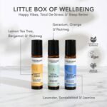 Tisserand Aromatherapy - The Little Box of Wellbeing - Happy Vibes, Total De-Stress, Sleep Better - 100% Natural Pure Essential Oils - 3x10ml - Image 4