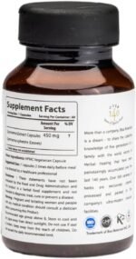Gymnema Leaf Extract Capsules (Gudmar,Gymnema Sylvestre), Digestive- 60 Veg Capsules, 450 mg, Pack of 1 - Image 3