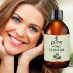 Pure World Natural Castor Oil 250ML Cold & Freshly Pressed 100% Pure and Undiluted Hexane Free Nourish Your Skin and Hair Eyebrows, Nails, Beard, Hair, Eyelash Growth Food Grade - Image 3