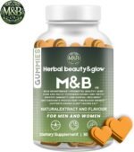 Herbal Beauty & Glow Gummies, 100% Halal, Skin Brightening, Promotes Healthy Skin, Hair and Nails, for Men and Women.,60 Gummies M&B Ltd. - Image 3