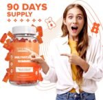 Vitammies Vegan Multivitamin Gummies for Women & Men | 3 Months Supply | 18 Multivitamins & Minerals | 90 Vitamin Gummies | Vitamin C, A, D, B, Biotin & Zinc | Chewable Vitamins for Adults - Image 4