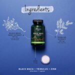 Vegavero Tribulus Terrestris Maca Root | Strong 500 mg Extract (450mg Saponins) with Black Maca Extract 200 mg and Zinc | NO Additives, Lab-Tested | 120 Capsules | Vegan - Image 4