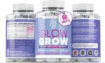 Glow & Grow Vitamin C Supplement for Men & Women Hair, Skin & Nails | Vegan & Allergen-Free | Natural Skin & Hair Support | Made in UK | Daily Beauty Nutrition | 60 Capsules - Image 3