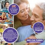 Bio Cultures Complex Probiotics & Prebiotics 100 Billion CFU - 6 Month Supply - Pro biotics for Gut Health with Lactobacillus & Saccharomyces Boulardii - Vegan Probiotics for Men & Women - 180 Caps - Image 7
