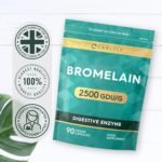 Bromelain High Strength 2500GDU/g Supplement | 90 Vegan Capsules | 750mg Digestive Enzyme | by Carlyle - Image 5