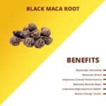 Crow Black Maca Root 100g | Imported from Korea | for Energy & Strength - Image 3