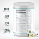 Vanilla Multi Collagen Protein Powder - 400g - Unsweetened - 5 Types of Collagen Peptides - Hydrolysed Grass Fed Bovine, Wild Caught Marine & Free-Range Chicken - Keto Approved - Image 3