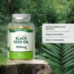Black Seed Oil Capsules 1000mg | Cold Pressed Supplement with Omega 6 & 9 | 60 Softgels | Nature's Truth - Image 3