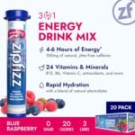 Zipfizz Healthy Energy Drink Mix, Blueberry Raspberry, 20 Count by Zipfizz - Image 3
