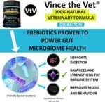 Natural Digestion Prebiotic Powder for Cats & Dogs (600g), Human Grade Veterinary Formula For Health Gut , Bloating, Stool Formation, Healthy Bowel Movements - Image 5