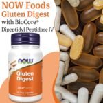 Now Foods, Gluten Digest (Gluten Enzyme), 60 Vegan Capsules, SOYA Free, Gluten Free, Non-GMO, Vegetarian - Image 3