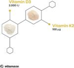 Vitamaze® Vitamin D3 K2 high dose, 2000 IU Vitamin D3 + 100 mcg Vitamin K2 MK7 All Trans, 240 Tablets Vitamin D Without Unnecessary additives, Made in Germany - Image 4