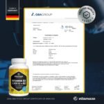 Vitamaze® Vitamin D3 K2 high dose, 2000 IU Vitamin D3 + 100 mcg Vitamin K2 MK7 All Trans, 240 Tablets Vitamin D Without Unnecessary additives, Made in Germany - Image 5