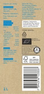 Oatly Oat Drink Organic 1 Litre (Pack of 6) - Image 3