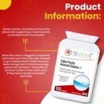 Colon Purity: Internal Cleanse v1 (100 Capsules) a Fibre Enriched Vegetarian Herbal Cleansing Formula for Clearing Colonic Bowel Pockets & Stool Softening - Image 5