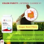 Colon Purity: Internal Cleanse v1 (100 Capsules) a Fibre Enriched Vegetarian Herbal Cleansing Formula for Clearing Colonic Bowel Pockets & Stool Softening - Image 7