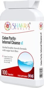 Colon Purity: Internal Cleanse v1 (100 Capsules) a Fibre Enriched Vegetarian Herbal Cleansing Formula for Clearing Colonic Bowel Pockets & Stool Softening - Image 9