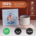 Nibbed Pure Cacao Grated, 200 grams | Rich, Dark & Creamy for a Healthy Dark Hot Chocolate or Iced Drink | Organic, Sugar-Free & Natural Coffee Alternative | High in Magnesium & Fibre | Single Origin - Image 3
