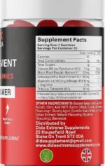 StalliunX - Men's Wellness Gummies for Energy & Vitality, with L-Arginine, Maca & Ashwagandha, Made in The UK, GMP Certified, 60 Gummies - Image 6