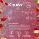 Known Tasty Hair, Skin & Nails Gummies - Multivitamin - Supports Beauty from Within - Natural Strawberry Flavour - 60 Vegan Gummies, 3 Months Supply - Image 6