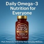 Krill Oil 2000mg with Omega-3 EPA & DHA + Natural Astaxanthin | High-Purity Antarctic Source | Supports Daily Antioxidant & Nutrition Needs | 120 Softgels - Image 3