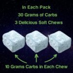 Chia Charge High Energy Chews for Running, Cycling, Hiking, Fitness, and Sports, Gel and Drink Alternative with Pink Himalayan Salt and Milled Chia Seeds, 30g Carbs (Mint, 12 Pack) - Image 5