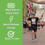 Chia Charge High Energy Chews for Running, Cycling, Hiking, Fitness, and Sports, Gel and Drink Alternative with Pink Himalayan Salt and Milled Chia Seeds, 30g Carbs (Mint, 12 Pack) - Image 8