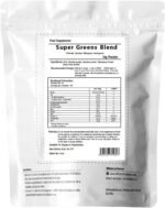 UKHealthHouse Super Greens Superfood Blend with Spirulina Chlorella Wheatgrass & Barley Grass Vegan Contains Mixed Superfoods for Daily Booster Health (1kg) - Image 3